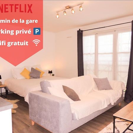 Joli Studio Tout Confort A 2 Pas De La Gare Poissy Kültér fotó